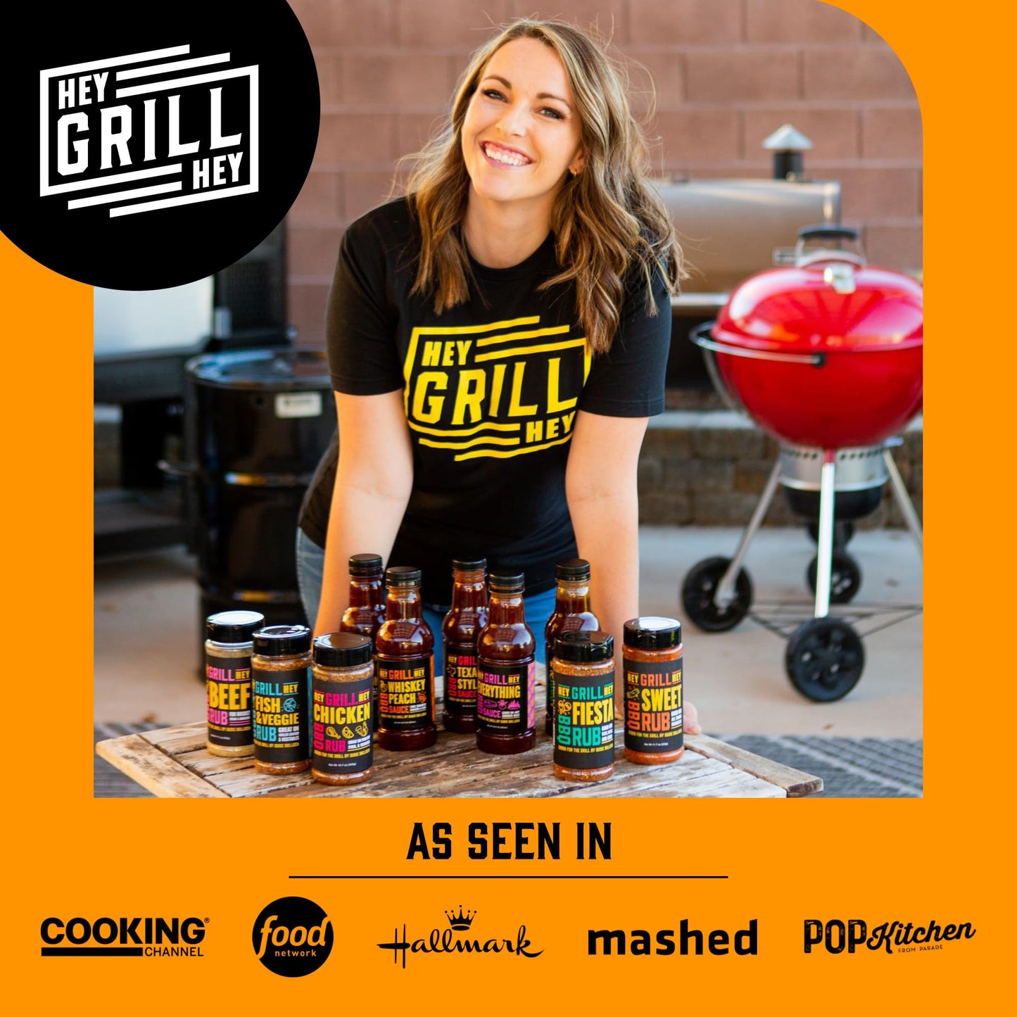 Hey Grill Hey | Turkey Brine Kit | | Includes Apple Spice Brine  Smoked Turkey Rub  and Cranberry BBQ Glaze| Smoked Turkey Brine & Seasoning Kit