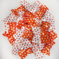 Peppermint 100 Count Wrapped In Orange Polka Dot Candy Wrapper - Mint Candy