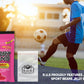 Jelly Belly Sport Beans- Energizing Jelly Beans - 24 Pack-Includes Rus Candy Company Travel Size Pocket Bag (Fruit Punch)