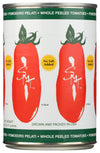 San Merican Tomato No Salt Added Whole Peeled Tomatoes, 14.5 Oz