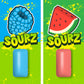 PUR Gum Jumbo SOURZ Chewing Gum - Aspartame Free, 100% Xylitol, Sour Blue Raspberry & Watermelon, 20 Count (Pack of 1)