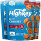 Highkey Gluten Free Ginger Spice Cookies - Keto Snack No Sugar Low Carb Snacks Foods Diet Friendly Food Healthy Cookie Dessert Treat Sweet <1G Sugar Ginger Snaps 2.0Oz 3Pack
