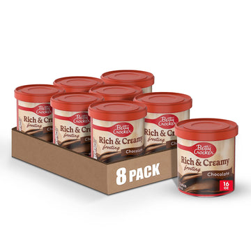 Betty Crocker Gluten Free Chocolate Frosting, 16 oz. (Pack of 8)