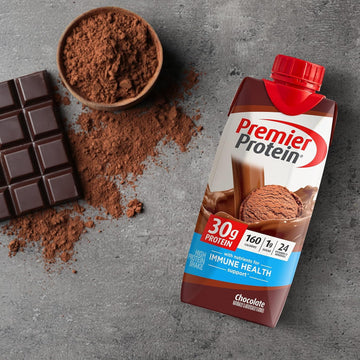 Premier Protein 30g Protein Shake, Chocolate, 11 Fl Oz, Pack of 12, The Award Box