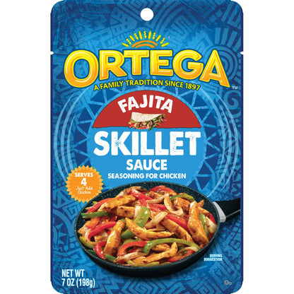 Ortega Fajita Skillet Sauce, 7 Ounce (Pack of 6)