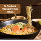 Perfect Earth Good Ramen Yellow Curry Noodles - Authentic Vibrant Thai Flavor, Medium Spice, Organic & Gluten-Free Instant Noodl