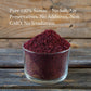 The Spice Way - Pure 100% Sumac, No Salt, No Gmo, No Irradiation, Spice Seasoning Powder 8 Oz (Resealable Bag) (Sumak)