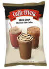 Caffe Dvita Java Chip Latte Blended Ice Coffee - Java Chip Frappe Mix, Blended Iced Coffee Mix, Gluten Free, Low Fat, No Cholest