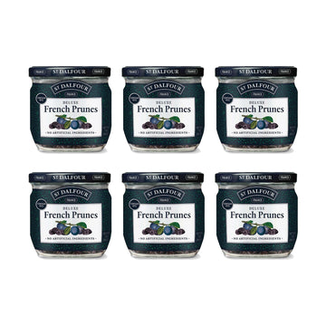 St. Dalfour Deluxe French Prunes - 7oz - All Natural, No Sulfites, Preservatives or Artificial Ingredients - Made in France - Pa