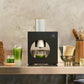 Matcha Maker Starter Kit/Sumi Black - an innovative at-home Matcha Machine that produces freshly ground matcha from organic Japanese tea leaves (Black)