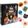 Fruidles Halloween Lollipop Suckers Candy, Spooky Candies, Great for Halloween Party Goody Bag Fillers, Individually Wrapped (12
