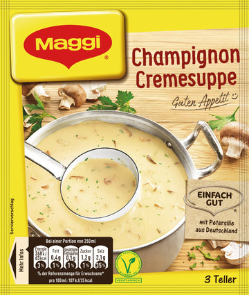 Maggi - Champignon Cremesuppe (Mushroom Cream Soup Mix)