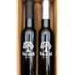 Viva Oliva Two 200Ml (6.8Oz) Variety Gift Set - Wild Mushroom & Sage Infused Olive Oil And Grapefruit White Balsamic Vinegar - Enhanced Quality - 100% Natural