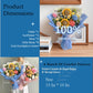 LOEVEN Crochet Flower Bouquet, Handmade Knitted Carnation, Blue, Model  ZER23, Artificial Flowers for Home Decor and Gifts