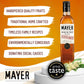 Mayer Elderflower Syrup - Vegan, Gluten Free, 16.9 Fl Oz, Natural Ingredients