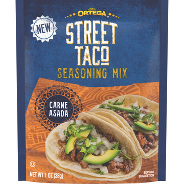 Ortega Street Taco Seasoning Mix, Carne Asada, 1 Ounce, Model 1188424
