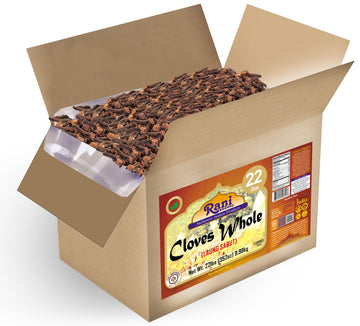 Rani Cloves Whole (Laung) 400oz (25lbs) 11.36kg, Bulk Box, Great for Food, Tea, Pomander Balls and Potpourri, Hand Selected, Spi