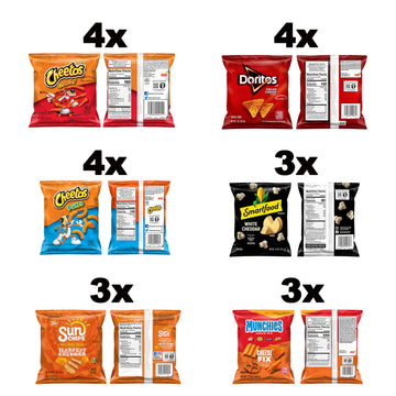 Frito-Lay Cheesy Mix Variety Pack (Pack Of 21)