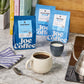 JOE COFFEE COMPANY Half Decaf Half Regular Coffee Beans, Medium Roast, Whole Bean, 12 oz Bag