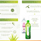 Alo Aloe Vera Juice Drink | Blue - Aloe Vera + Blueberry | 16.9 Fl Oz, Pack Of 12 | Plant-Based Drink With Real Aloe Pulp