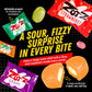 Zotz Fizzy Bulk Candy (Assorted, 425 Units)- Hard Candy Individually Wrapped- Assorted Fruit Flavors, Cherry, Watermelon, Strawb