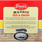MATZO EGG ONION
