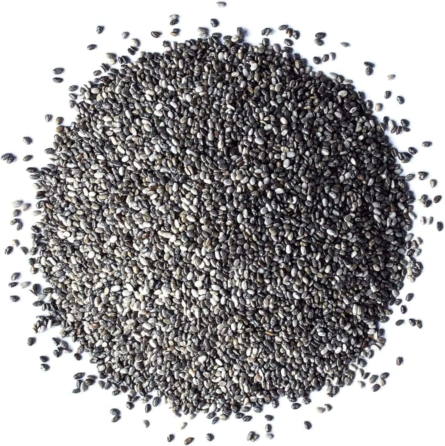 Food To Live - Black Chia Seeds, 2 Pounds - Whole, Sproutable, Vegan, Kosher, Keto, Sirtfood, Bulk. Rich In Essential Fatty Acids, Fiber, Protein. Great For Chia Pudding, Smoothie, Oatmeal