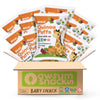 Awsum Snacks | Baby Puffs | Healthy Kids Snacks - 12 Bags - Usda Organic | Kosher | Non Gmo | Gluten Free |No Sugar (Carrot & Ra