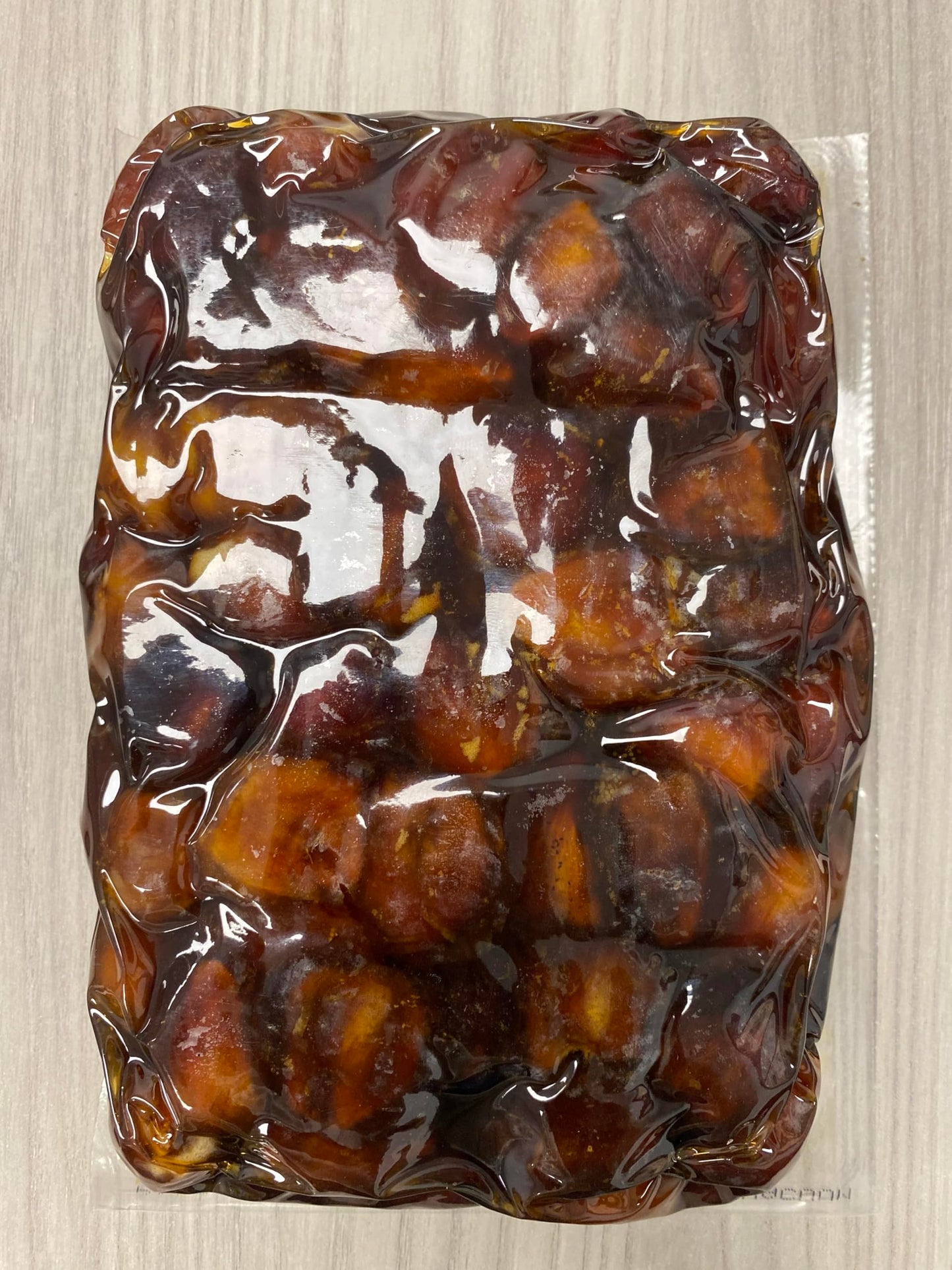 Premium Saudi Barhi Dates - 2.2 Lbs (1 Kg) | Naturally Sweet & Juicy | Pressed & Soaked In Pure Date Syrup Natural, No Sugar Add