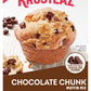 Krusteaz Chocolate Chunk Muffin Mix - No Artificial Flavors/Preservatives - 18.25 OZ Box (Pack of 12)