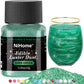 NiHome Edible Glitter Powder, Metallic Food Decorating Sprinkle, 10g/0.35oz, Dark Green