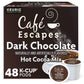 Café Escapes Dark Chocolate Hot Cocoa K-Cup Pods, 48 Count, Single-Serve, Model SYNCHKG044063