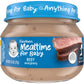 Gerber Mealtime For Baby 2Nd Foods Baby Food Jar, Non-Gmo Pureed Baby Food With Essential Nutrients (Beef) 2.5 Oz. (Pack Of 20)