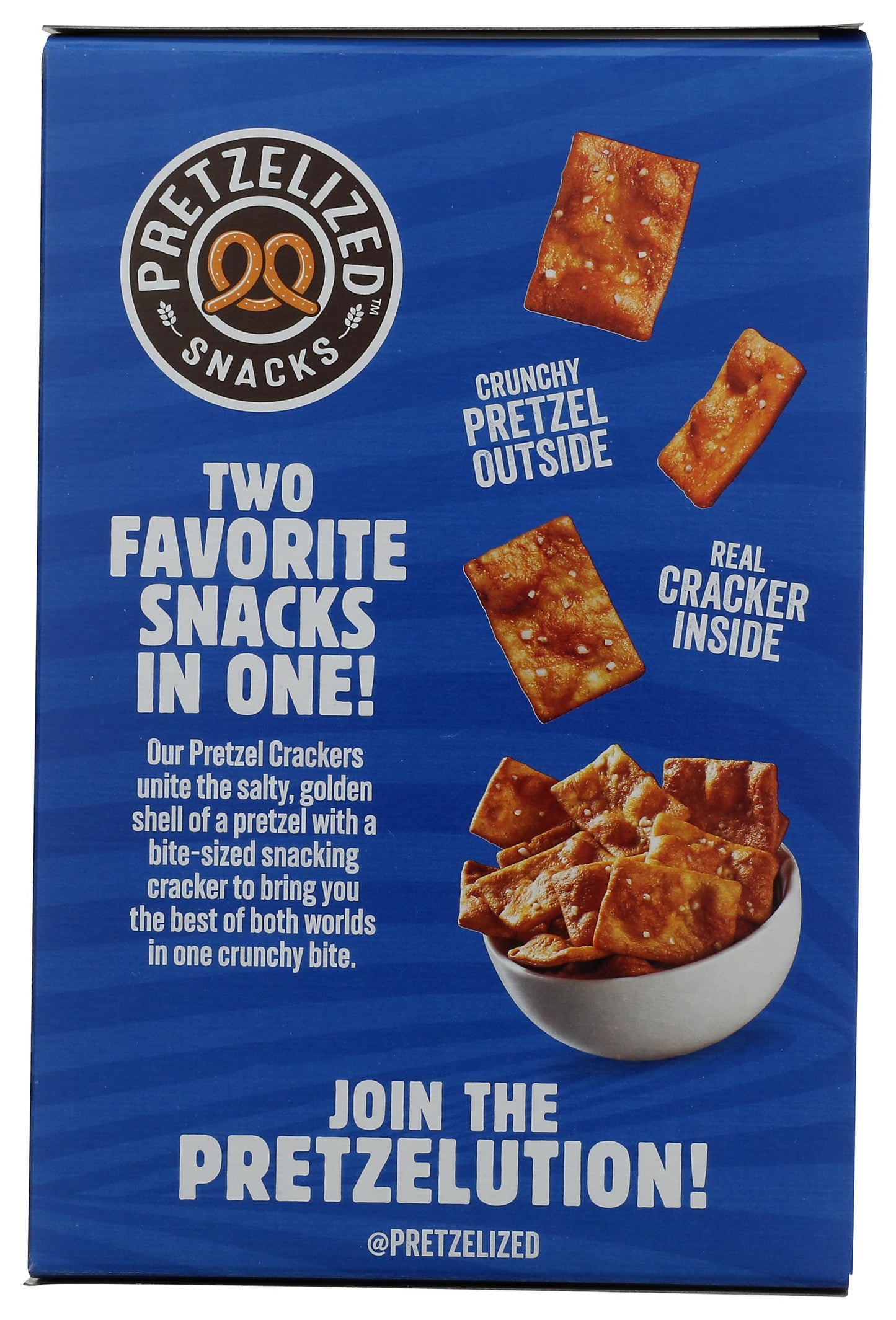 Pretzelized Snacks Crackers Pretzel Sea Slt 6.5 OZ