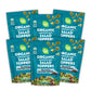 Go Raw Organic Sprouted Sea Salt & Cracked Pepper Salad Toppers, 4 oz, 6 Pack, Pumpkin & Sunflower Seeds, Keto, Kosher