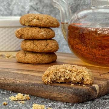 Sugar Free, Low Fat, Gluten Free, Dairy Free, Flche Healthy Treats, 5 Soft Baked Cookies 3.35Oz (95G) (Pack Of 1) (Oatmeal)