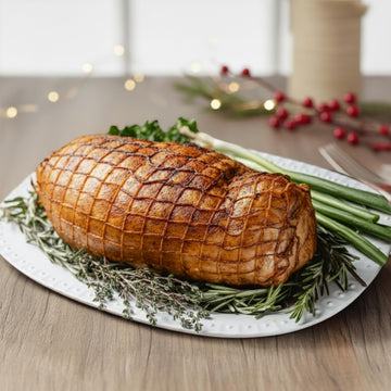 5 lb Turducken Roll w/Choice of Stuffing. Seasoned & Ready to Cook Christmas Dinner for 8-9. Boneless Frozen Turkey Stuffed w/Du