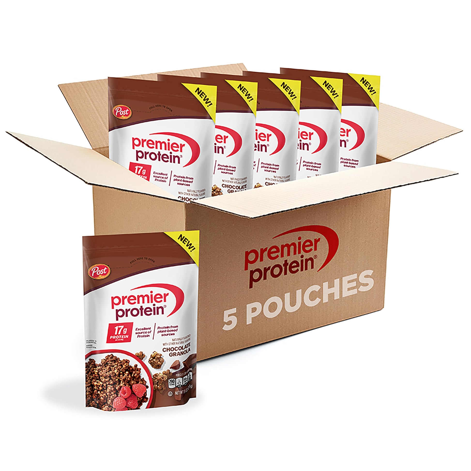Premier Protein Chocolate Granola - 9 oz (Pack of 5)
