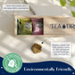 Tea Drops Holiday Sampler Box 25 Count | Organic Dissolvable Loose Leaf Tea | Iced or Hot | Microplastic-Free | Naturally Sweetened Organic Chai  Rose Earl Grey  Citrus Ginger  Peppermint  Matcha | 25 Servings - 5 Per Flavor