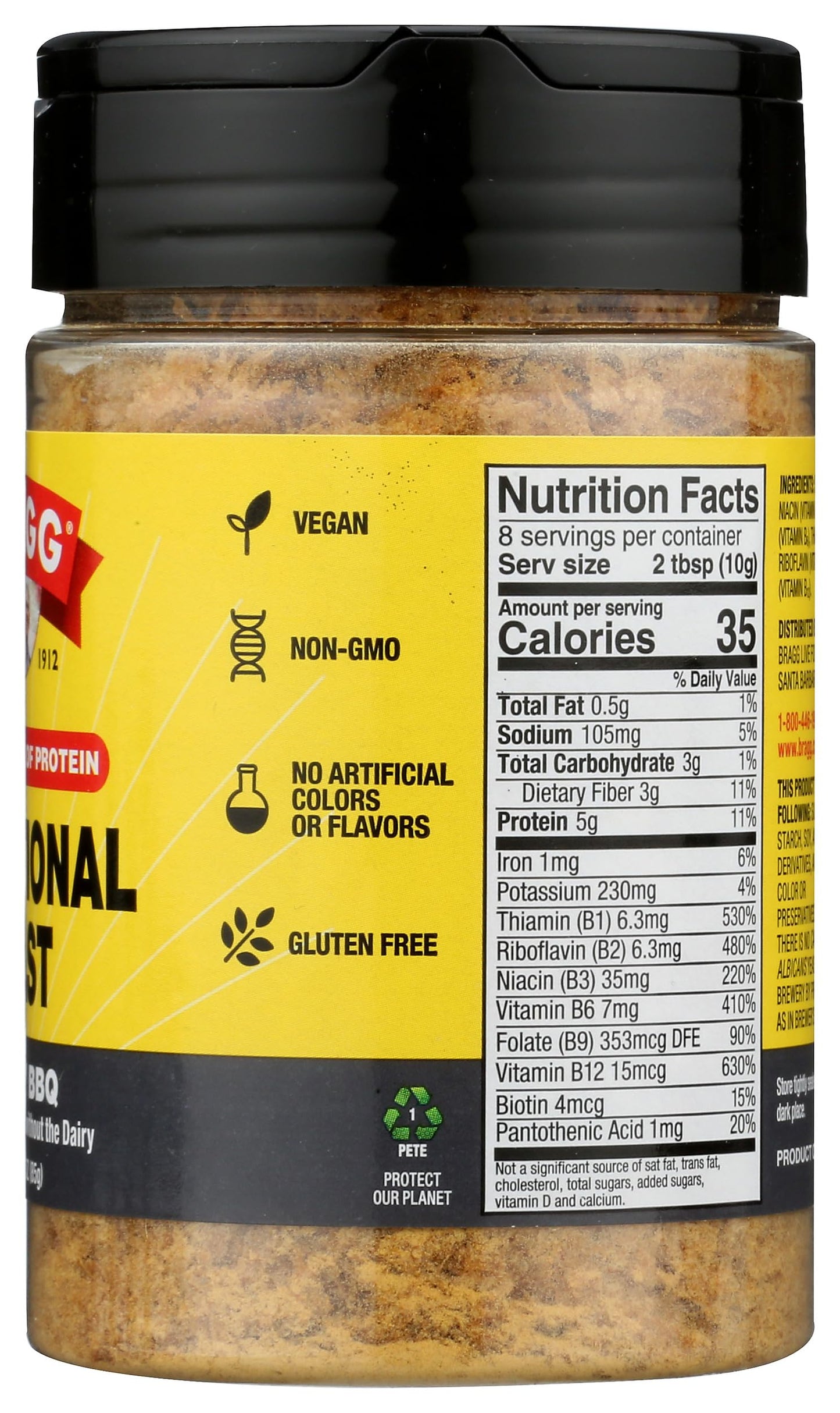 BRAGG NUTRINL YEAST BBQ (6x3.00)