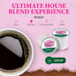 Marylous Coffee Decaf Blend Gourmet Coffee, Medium Roast, 12 Single Serve Cups, Compatible with Keurig, 1 Count
