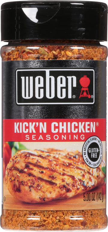 Weber Kick'N Chicken Seasoning, 5 Ounce Shaker
