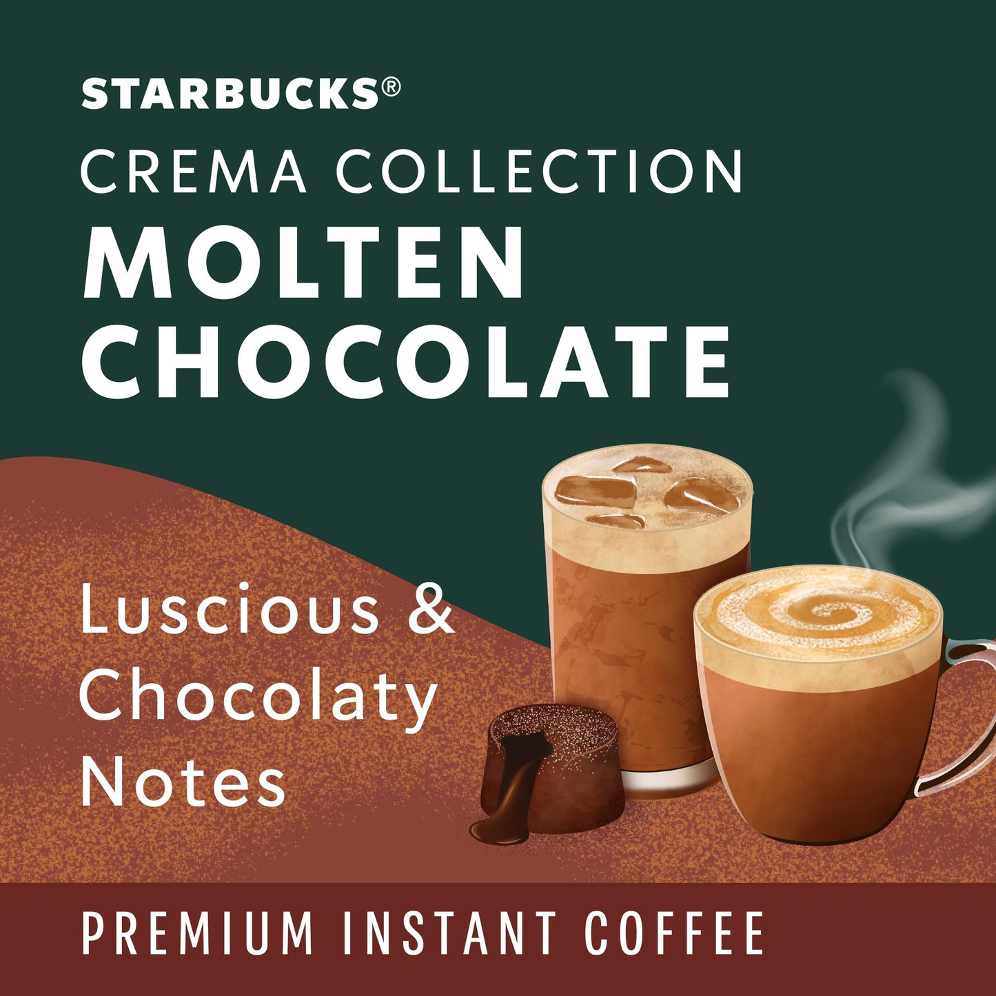 Starbucks Premium Instant Molten Chocolate Coffee, 2.37 Ounce (Pack of 3)