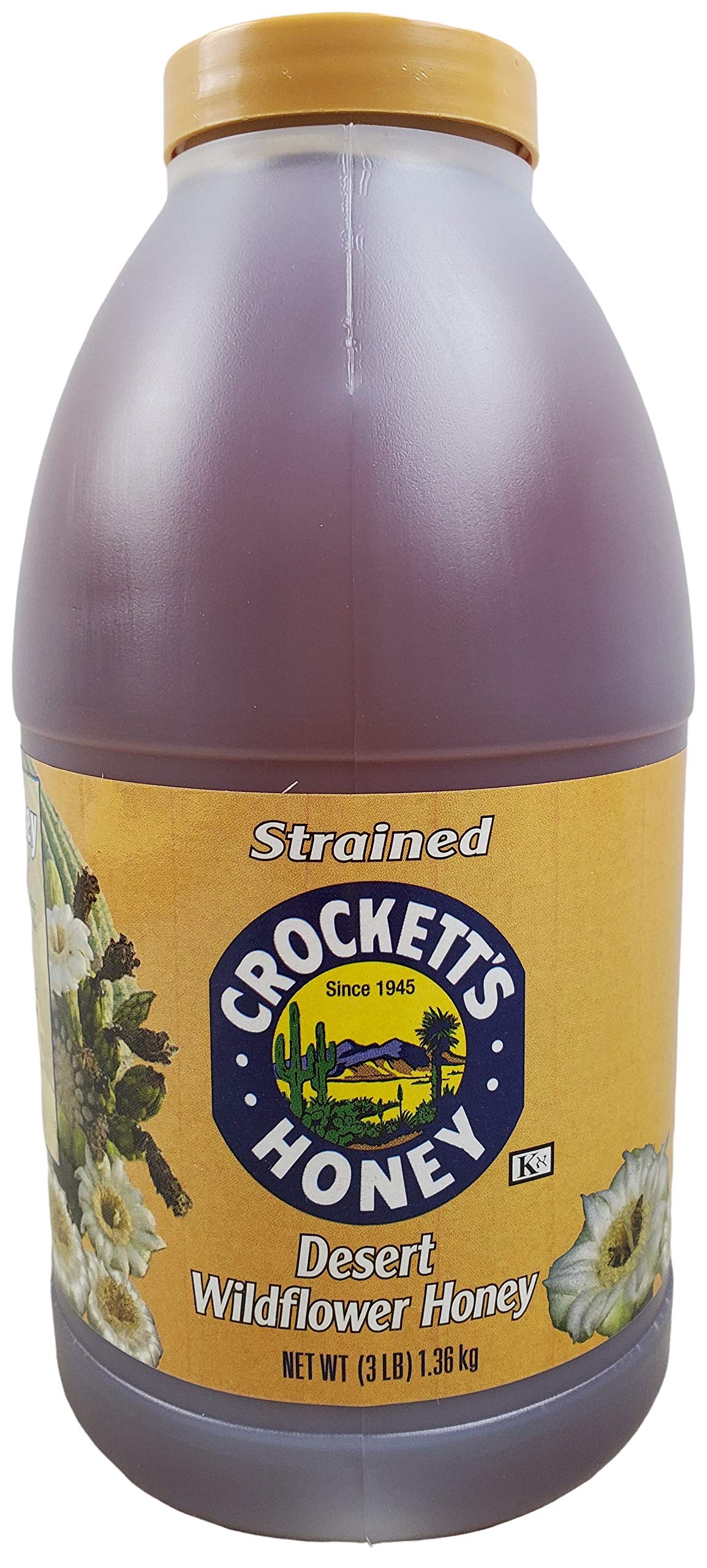 Crockett Honey Raw And Unfiltered Arizona Desert Wildflower Honey