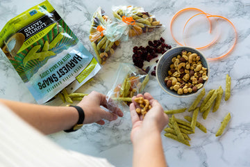 Harvest Snaps Veggie Chips (Lightly Salted Green Pea Snack Crisps, 3.3 Oz) | Powered By Plant Protein, Gluten Free, Non-Gmo Bake