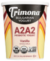Trimona Foods Organic Vanilla Bulgarian A2A2 Yogurt, 32 Oz