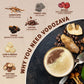 Vodozava Instant Mushroom Coffee Powder Weight Loss Espresso Cafe Extract With Chaga Lions Mane Turkey Tail Shiitake Cordyceps R
