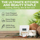 Viva Naturals Organic Coconut Oil - Unrefined And Cold-Pressed, Natural Hair Oil, Skin Oil And Cooking Oil With Fresh Flavor, No