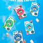 Milliways Mighty Mint Gum | Plant-Based, Sugar-Free, 120 Count | Xylitol & Aspartame-Free Chewing Gum in 12 Packs of 10 Pieces
