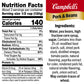 Campbell s Pork and Beans, 14.8 Oz Can (Case of 24)